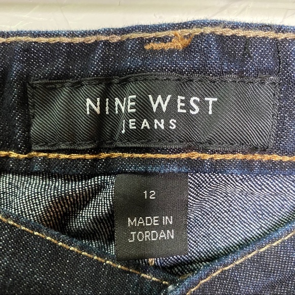 Nine West Embelished Pocket Jean, Size 12 - Picture 4 of 16